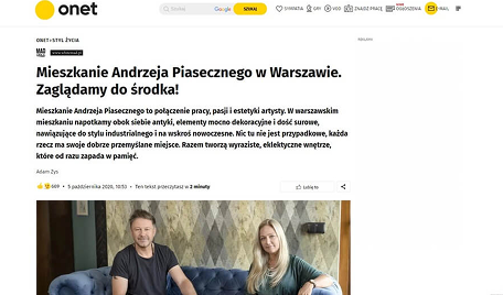 co mowia o nas media - Miśkiewicz Design